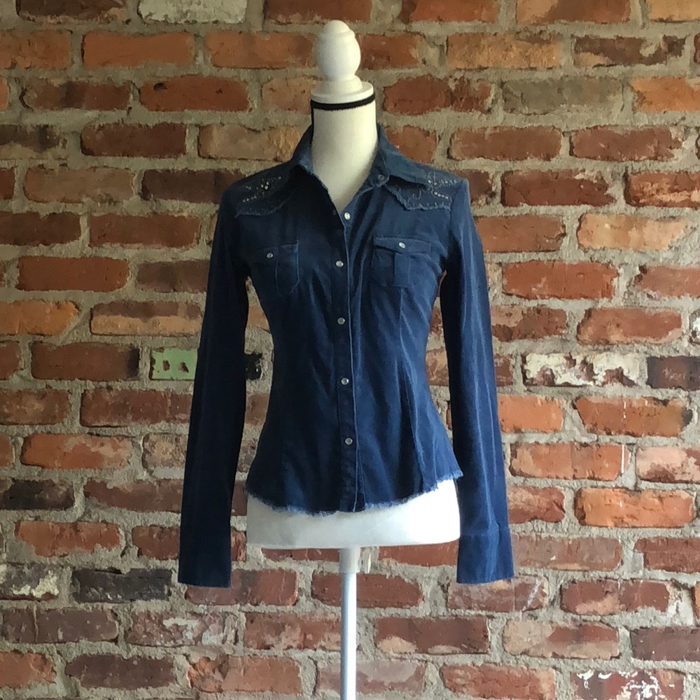 Woman’s Papaya corduroy top Size S